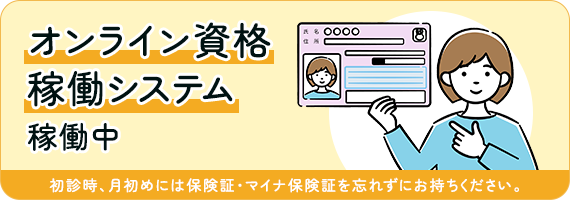 オンライン資格 稼働システム 稼働中